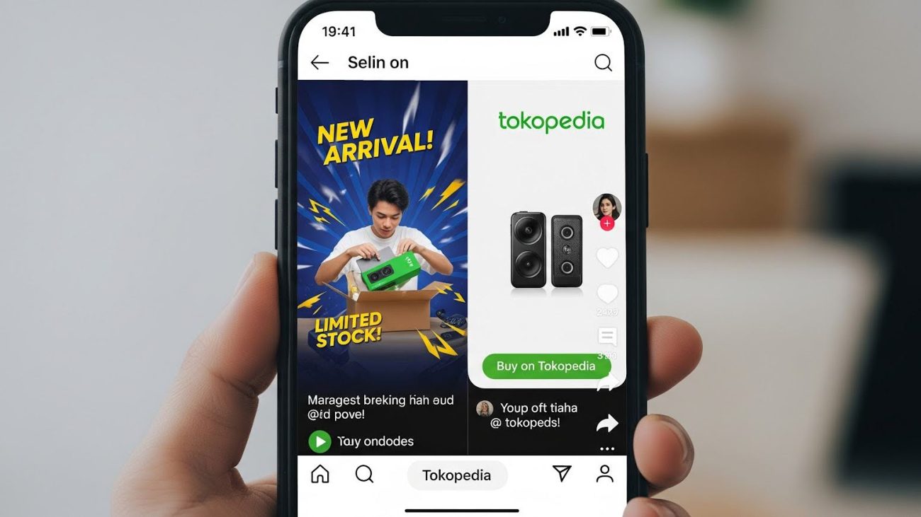 Tiktok Ads untuk jualan di tokopedia 2025
