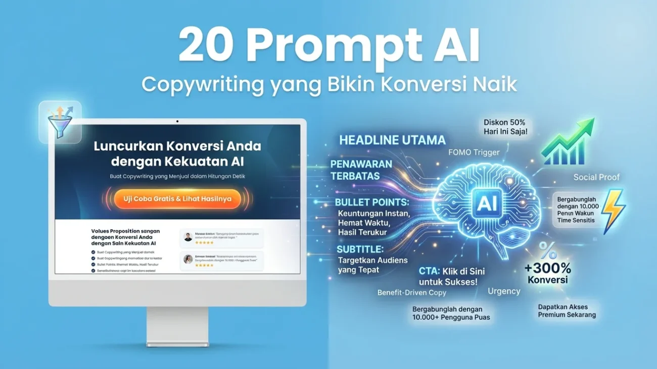 20 Prompt AI untuk Copywriting