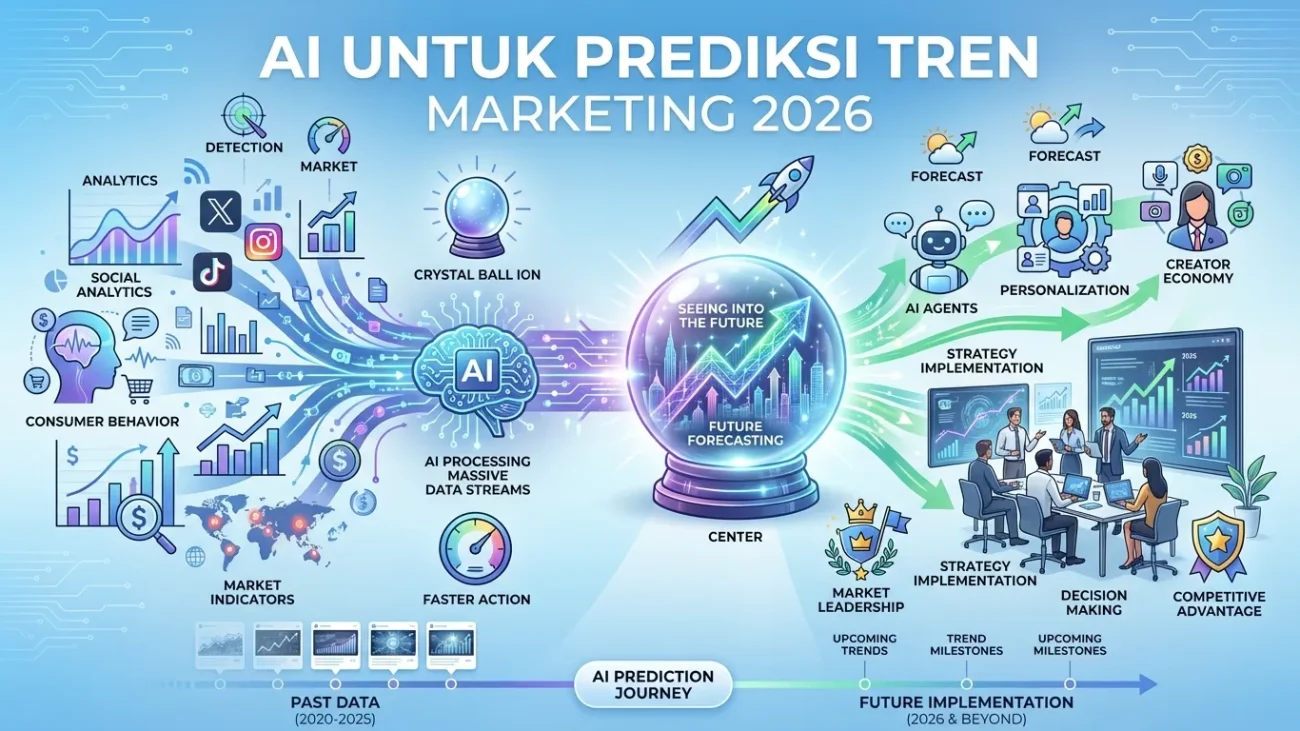 Cara Pakai AI untuk Prediksi Tren Marketing 2026