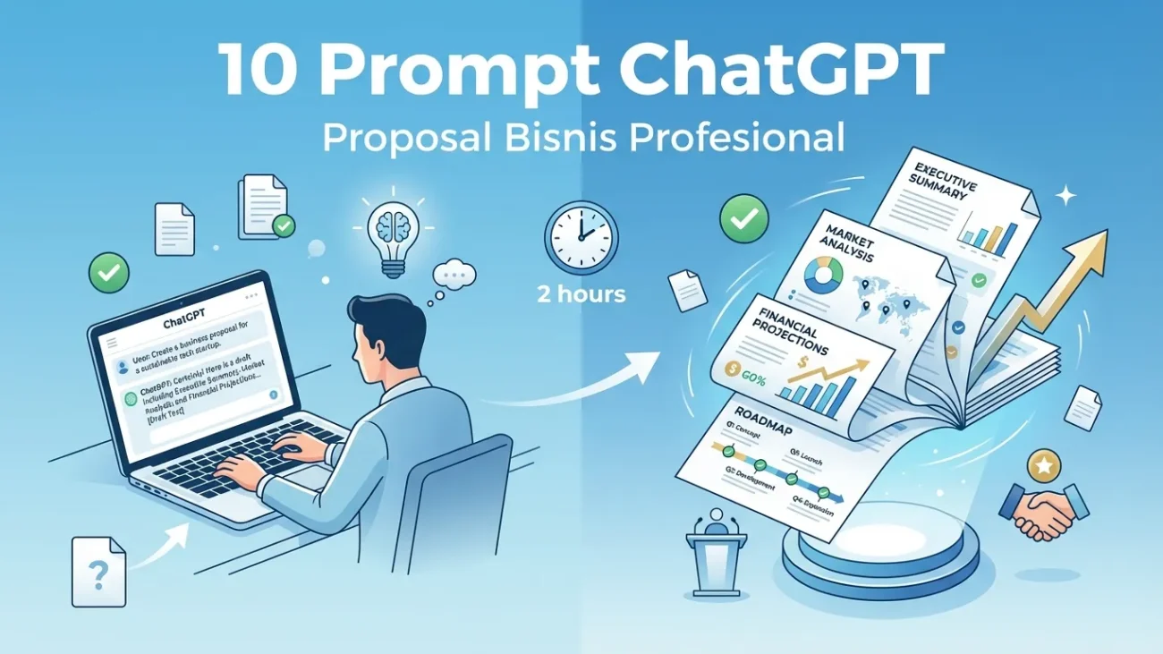 10 Prompt ChatGPT untuk Bikin Proposal Bisnis Profesional