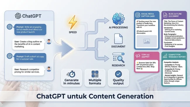 ChatGPT untuk Content Generation