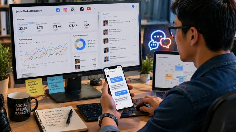 Strategi manajemen komunitas untuk keterlibatan brand di media sosial.