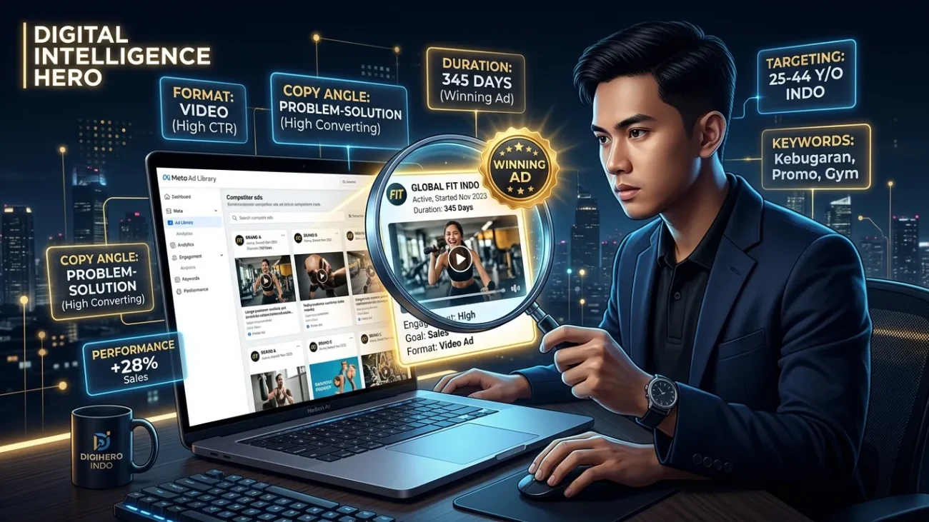 Cara Pakai Galeri Iklan Facebook untuk Riset Kompetitor