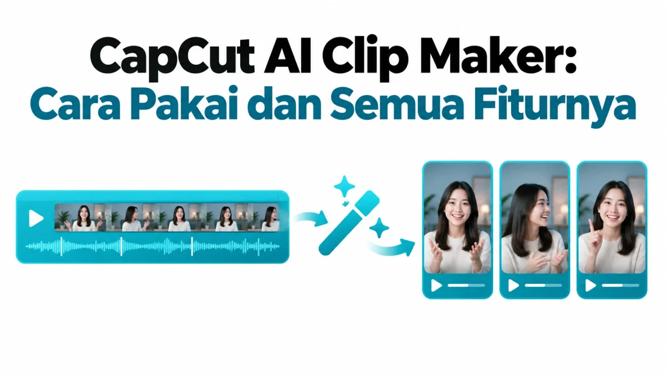 Capcut AI Clip Maker Cara Pakai dan Semua Fiturnya