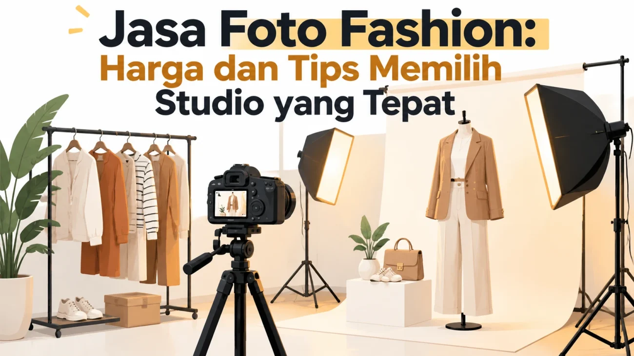 Jasa Foto Fashion Harga dan Tips memilih studio
