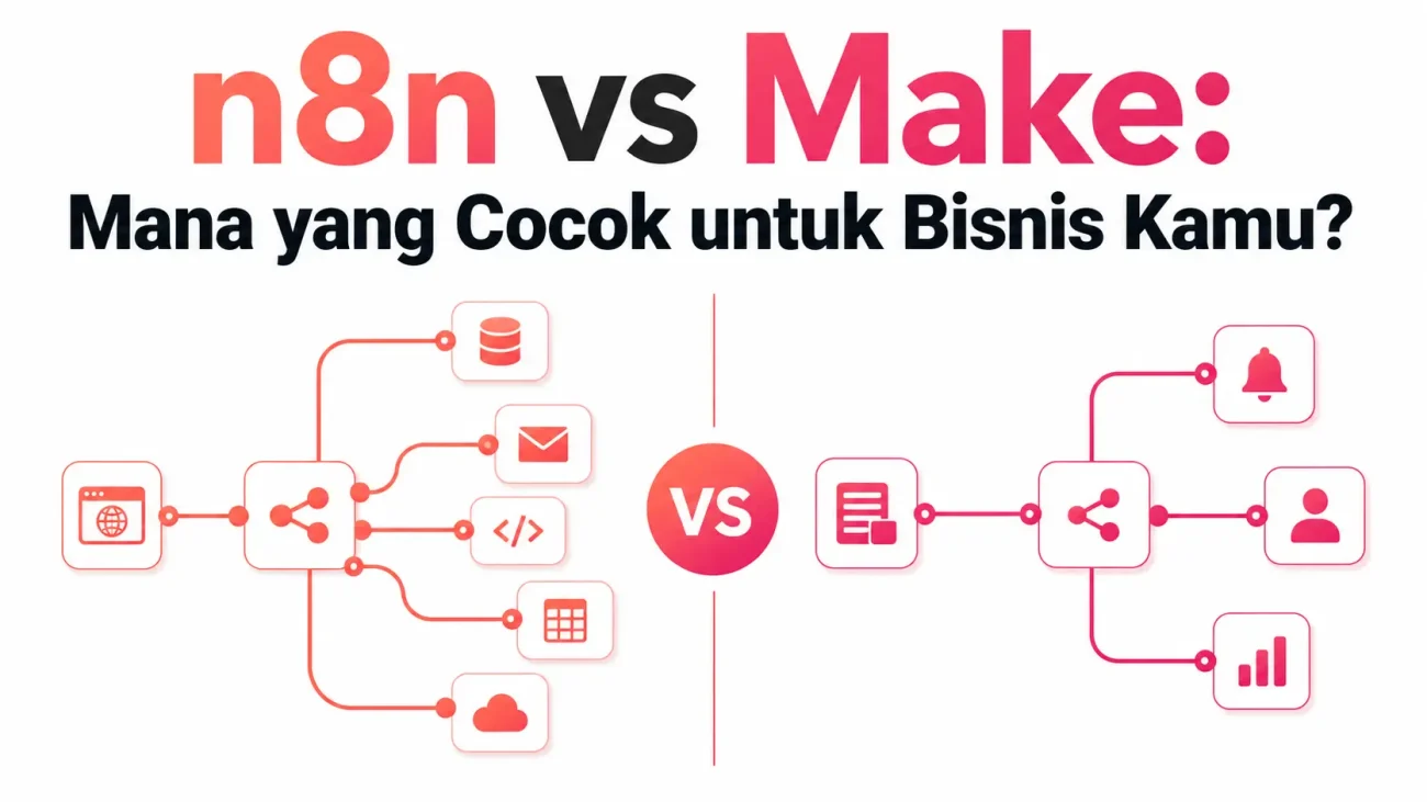 n8n vs Make: Mana yang Cocok untuk Bisnis Kamu?