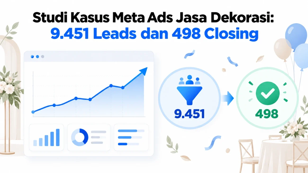 Studi Kasus Meta ads jasa dekorasi