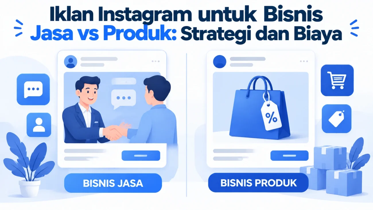 Iklan Instagram untuk Bisnis jasa dan produk