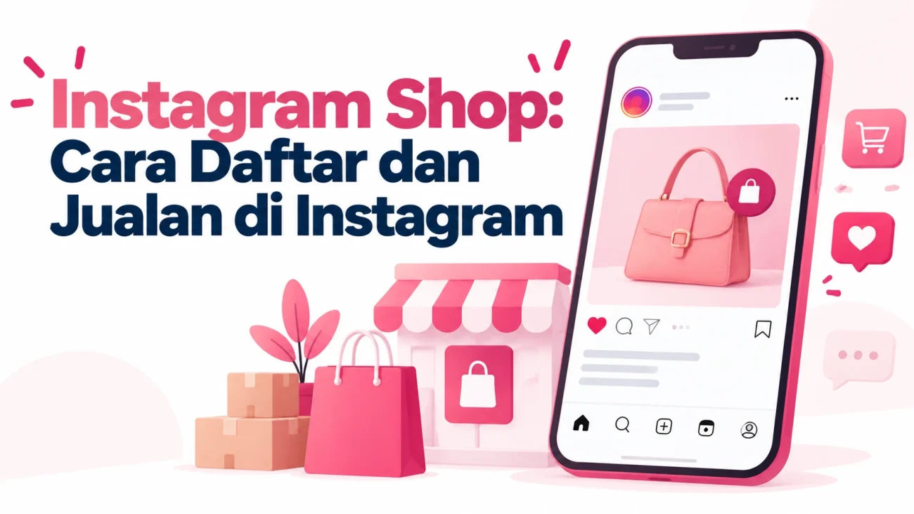 Instagram shop cara daftar dan jualan di Instagram