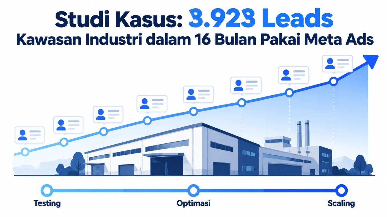 Studi Kasus 3923 leads meta ads industri
