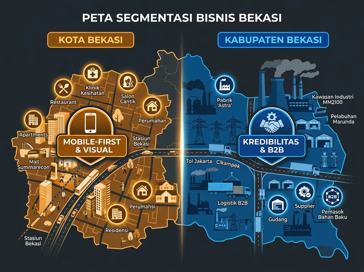 Kota Bekasi vs Kabupaten Bekasi